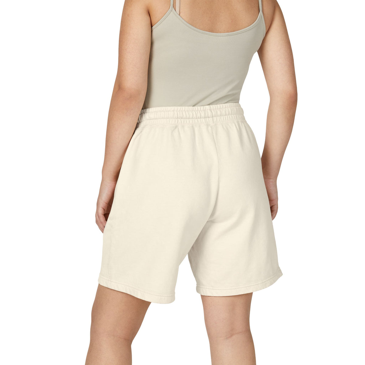 Minimalist Eye Graphic Sweat Shorts