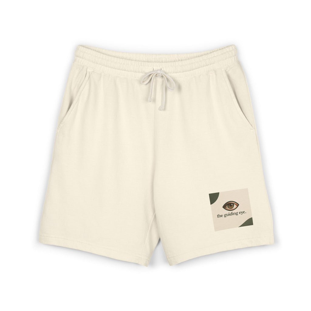 Minimalist Eye Graphic Sweat Shorts