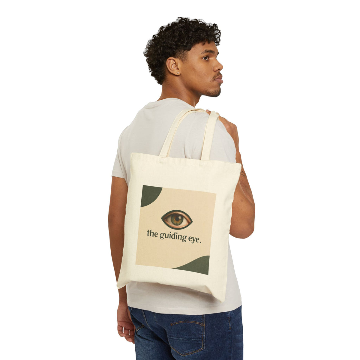 The Guiding Eye Canvas Tote Bag