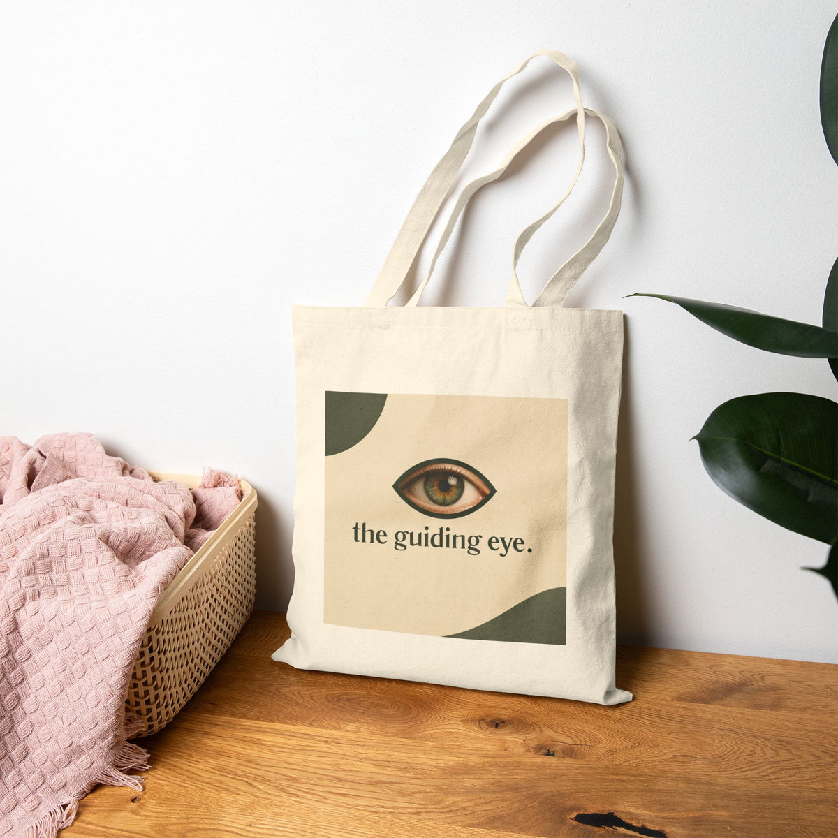 The Guiding Eye Canvas Tote Bag