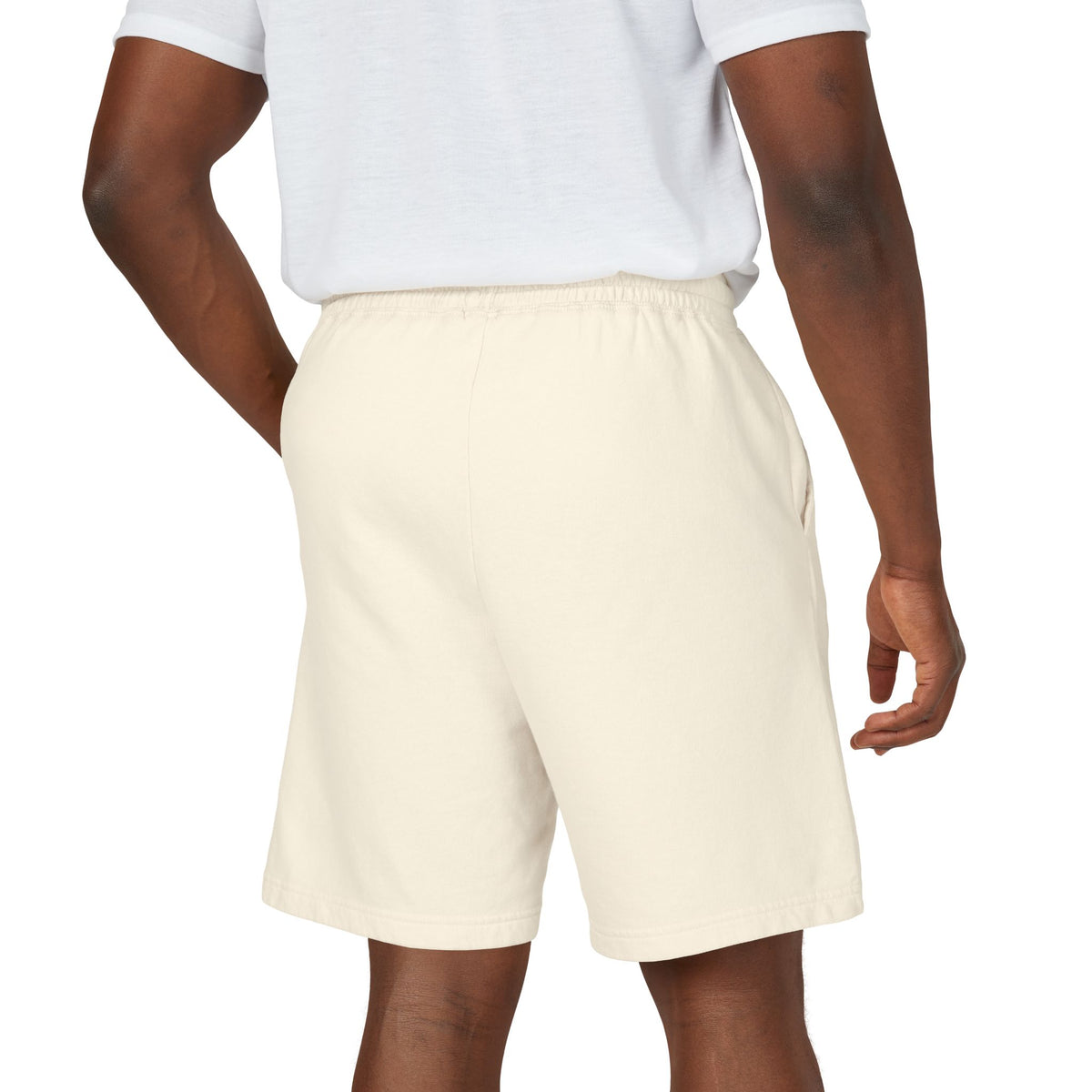 Minimalist Eye Graphic Sweat Shorts